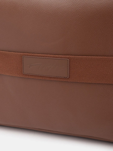 Tommy Hilfiger Tan Galveston Laptop Bag