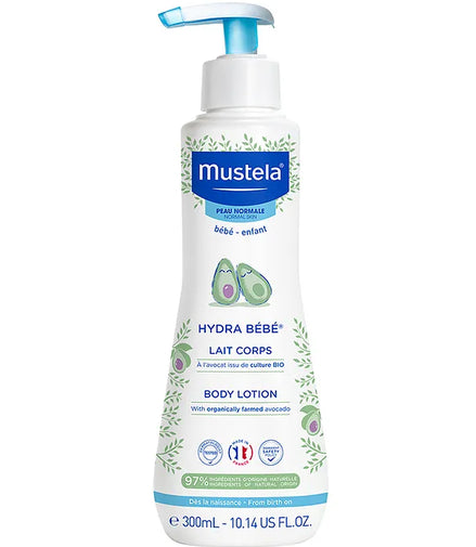 Mustela Baby Body Lotion 300ml - Hydrating Moisturizer for Normal Skin - image 1 of 7 - COSMETIC