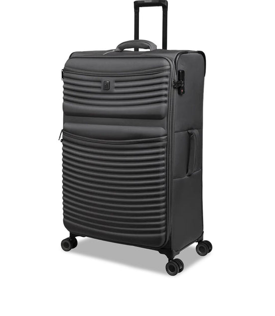 IT Luggage Precursor Charcoal Trolley Bag