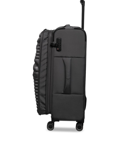 IT Luggage Precursor Charcoal Trolley Bag
