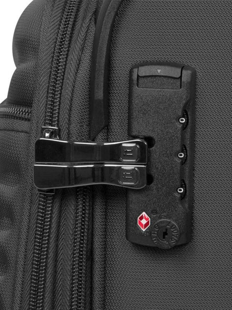 IT Luggage Precursor Charcoal Trolley Bag
