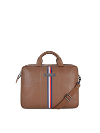 Tommy Hilfiger Westminster Tan Laptop Bag - image 1 of 6