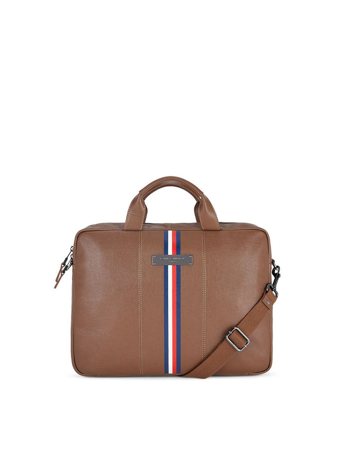 Tommy Hilfiger Westminster Tan Laptop Bag