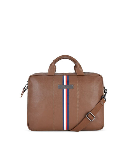 Tommy Hilfiger Westminster Tan Laptop Bag - image 1 of 6