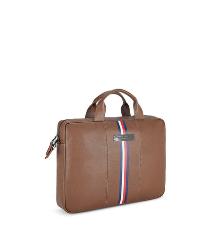 Tommy Hilfiger Westminster Tan Laptop Bag - image 2 of 6