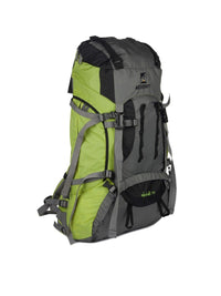 Wildcraft Alpinist 55 L rucksack in Green - side view
