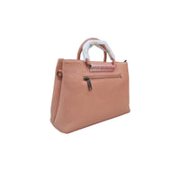 Carybu Leather Handbag — Women's Pink (Large)