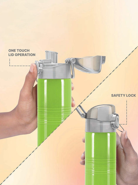 Milton Green Vogue Stainless Steel Water Bottle