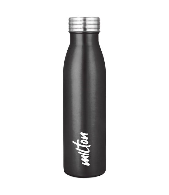 Milton Black Breeze Stainless Steel Single Water Bottle