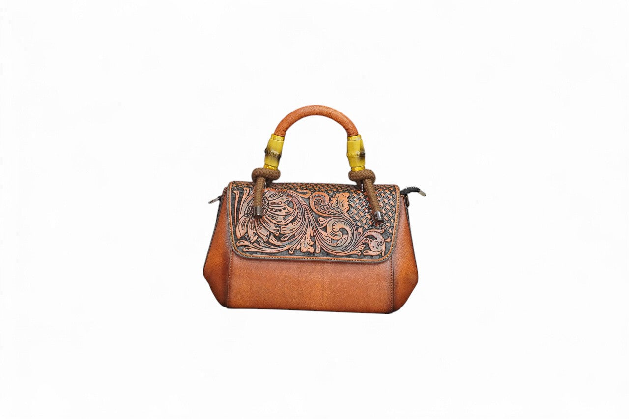 The HeritageHabits- The Kaatha Bloom Bag