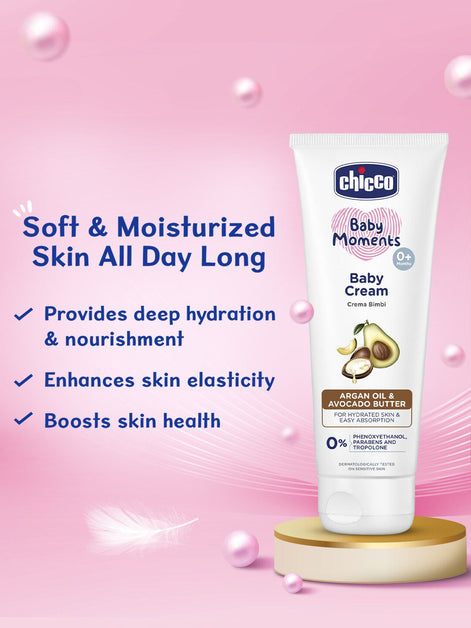 Chicco Baby Moments Baby Cream Prevent Dryness Non-Sticky & Moisturizing