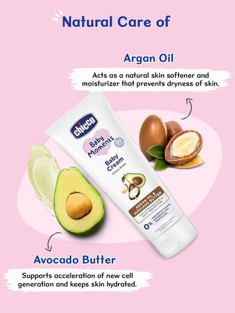 Chicco Baby Moments Baby Cream Prevent Dryness Non-Sticky & Moisturizing