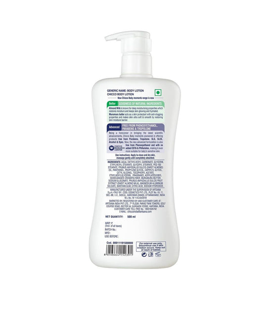 Chicco Baby Moments Body Lotion For Daily Moisturization