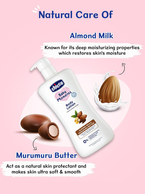 Chicco Baby Moments Body Lotion For Daily Moisturization