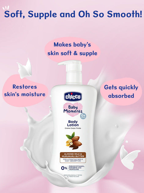 Chicco Baby Moments Body Lotion For Daily Moisturization