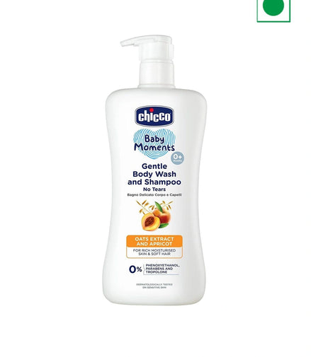 Chicco Baby Wash & Shampoo — Apricot Oats for Baby Skin
