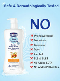Chicco Baby Wash & Shampoo — Apricot Oats for Baby Skin
