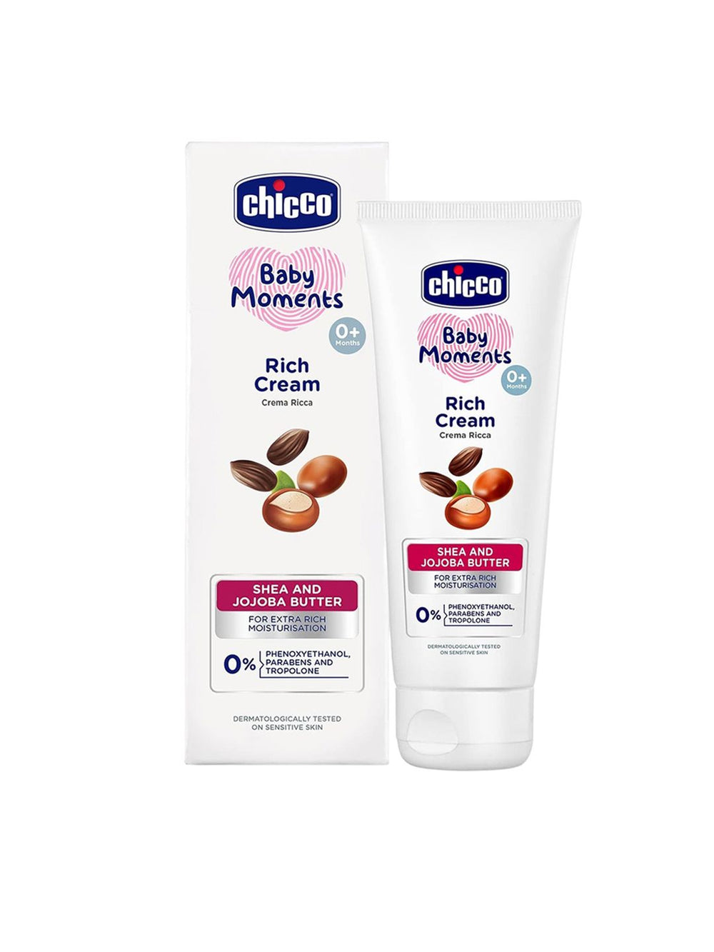 Chicco Baby Moments Rich Cream For Extra Rich Moisturization - 100g - image 1 of 7 - Baby Care