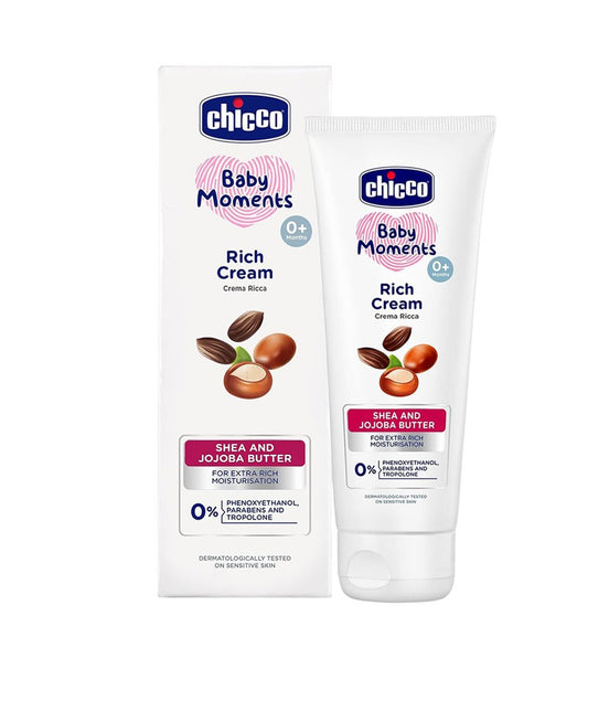 Chicco Baby Moments Rich Cream For Extra Rich Moisturization - 100g