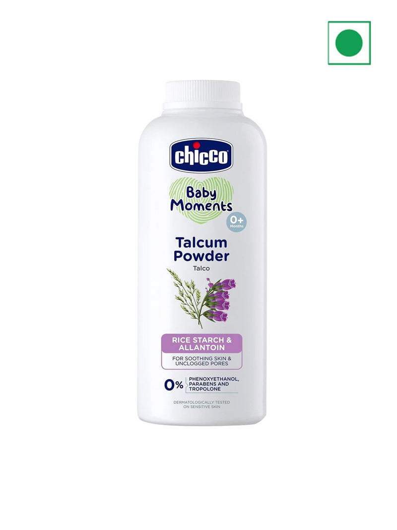 Chicco Baby Moments Talcum Powder Soothes & Moisturizes - image 1 of 9 - Baby Care