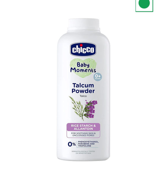 Chicco Baby Moments Talcum Powder Soothes & Moisturizes