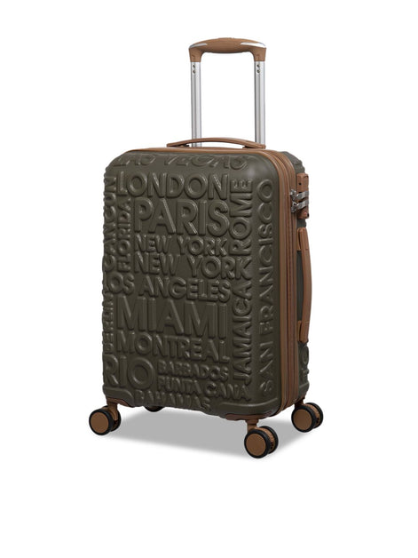IT Luggage Destinations Dark Olive Trolley Bag