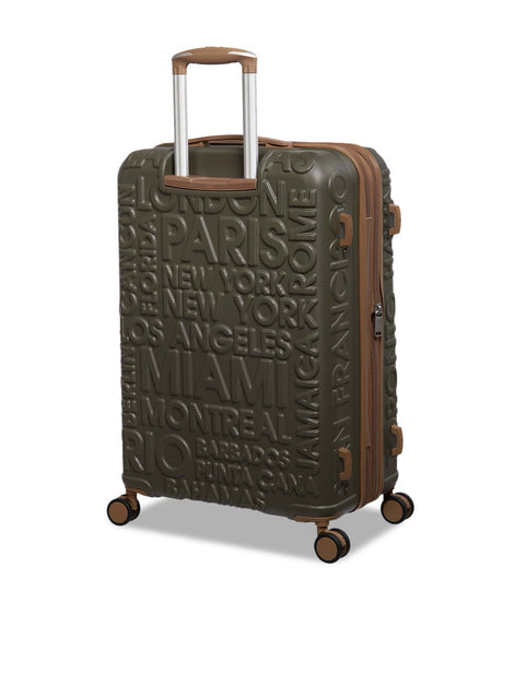 IT Luggage Destinations Dark Olive Trolley Bag