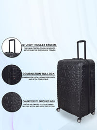 IT Luggage Destinations Black Trolley Bag - image 2 of 6