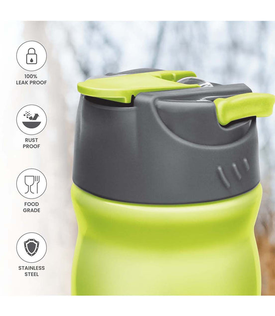 Milton Green Max Stainless Steel Sipper Water Bottle