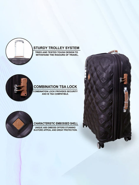 IT Luggage Embellish Forest Gateau Trolley Bag