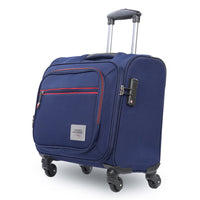 Tommy Hilfiger Taylor overnighter cabin trolley bag in Navy — view 2