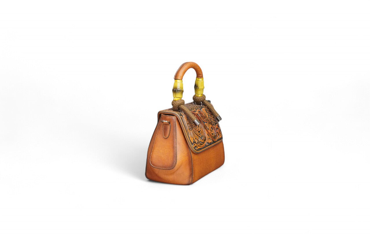 The HeritageHabits- The Kaatha Bloom Bag