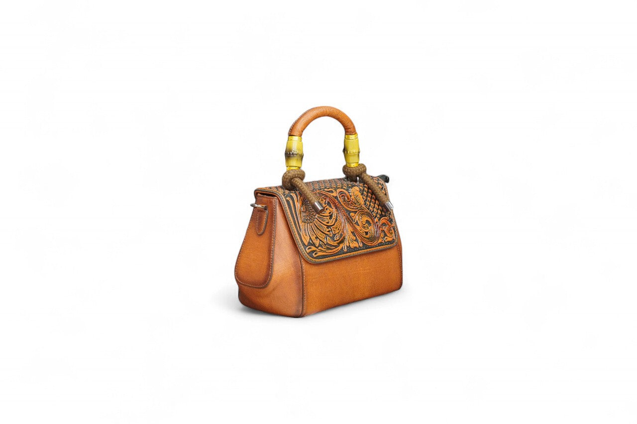 The HeritageHabits- The Kaatha Bloom Bag