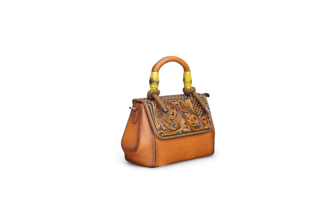 The HeritageHabits- The Kaatha Bloom Bag