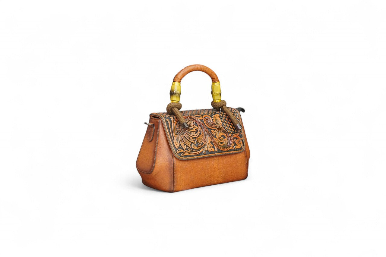 The HeritageHabits- The Kaatha Bloom Bag