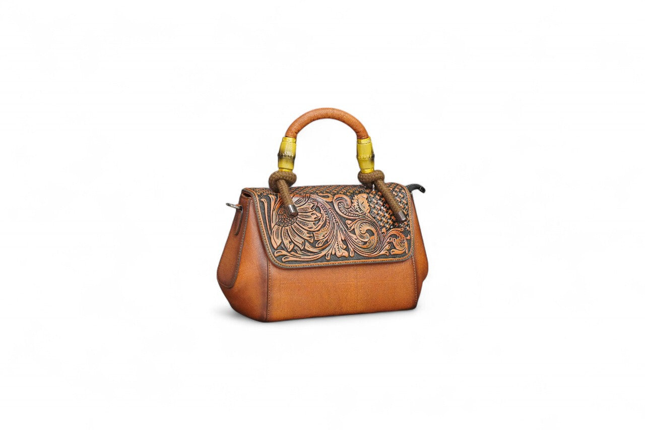 The HeritageHabits- The Kaatha Bloom Bag
