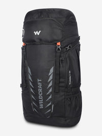 Wildcraft Travel Pro 60 L rucksack in Black - side view