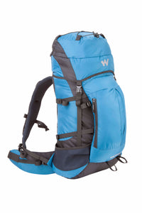 Wildcraft Savan D trekking rucksack in Blue - side view