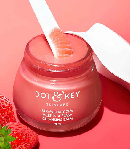 Dot & Key Strawberry Dew Cleansing Balm for Dewy Skin