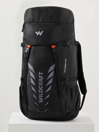Wildcraft Travel Pro 40 L rucksack in Black - side view