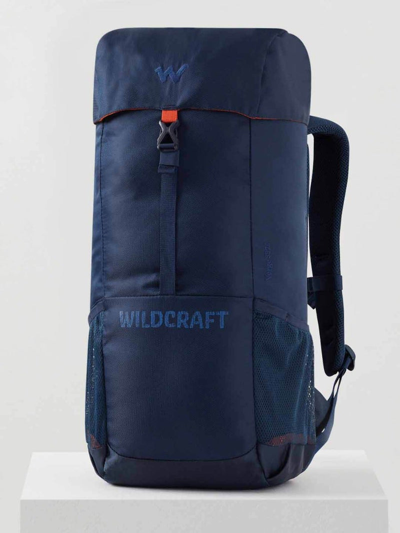 Wildcraft Verge 2 35 L hiking rucksack in Dark Blue - side view
