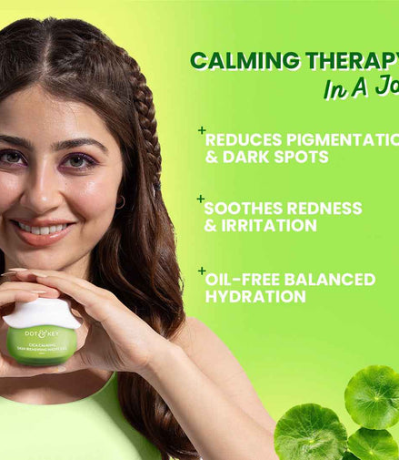 Dot & Key Cica Calming Night Gel (Niacinamide + Green Tea)