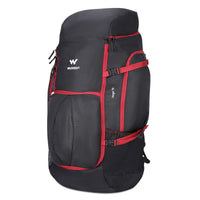 Wildcraft Verge 70 L rucksack in Black - side view
