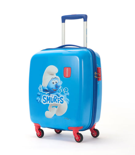 American Tourister Smurfs Kids Hardside Trolley 53cm Blue