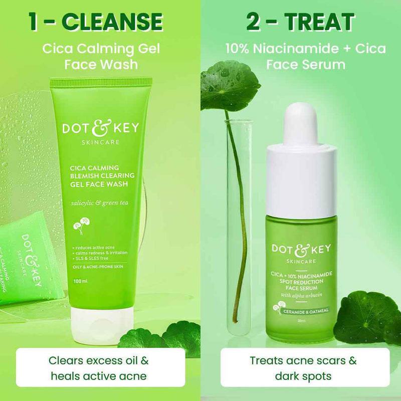 Dot & Key Super Cica & Salicylic Anti Acne Routine