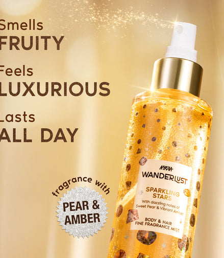 Nykaa Wanderlust Fragrance Body Mist - Sparkling Stars