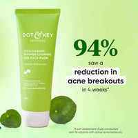 Dot & Key Cica + Salicylic Gel Face Wash, Pack of 2