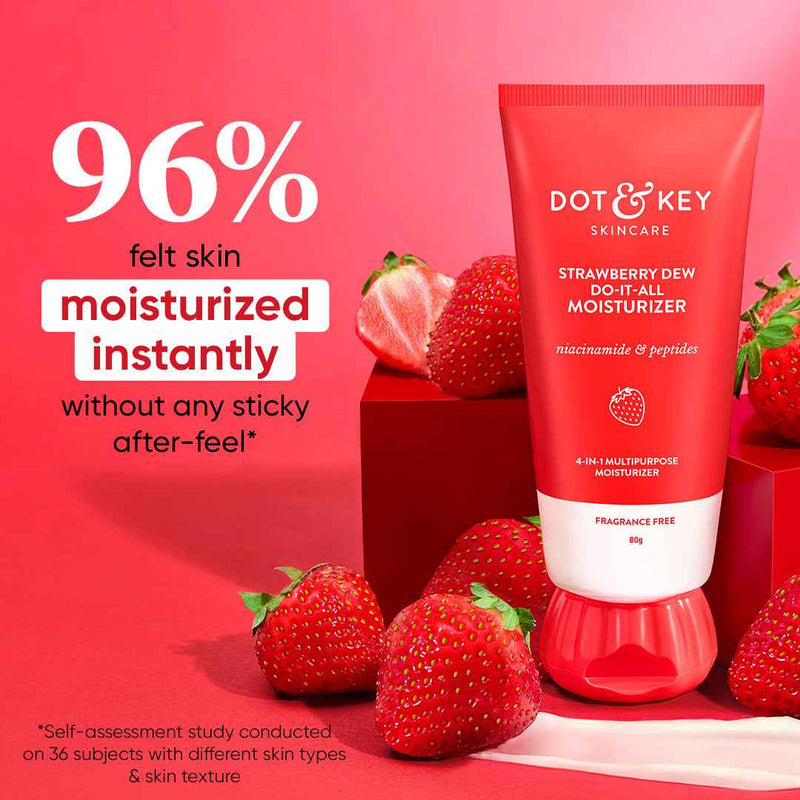 Dot & Key Strawberry + Niacinamide Moisturizer, Pack of 2
