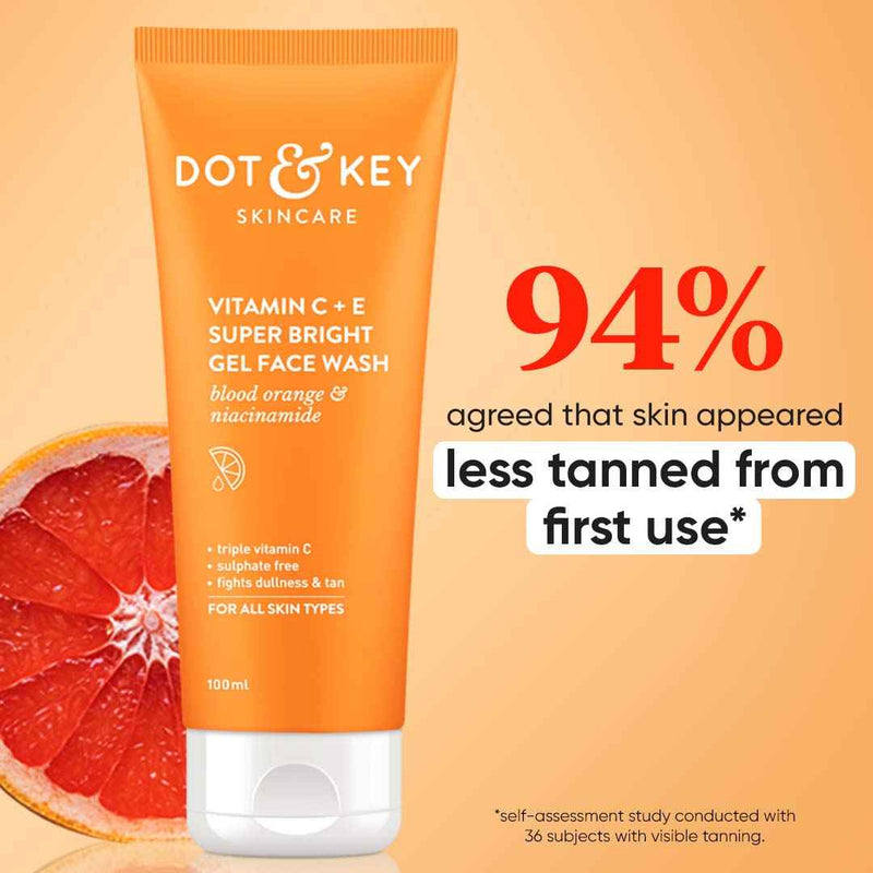 Dot & Key Vitamin C Gel Face Wash, Pack of 2