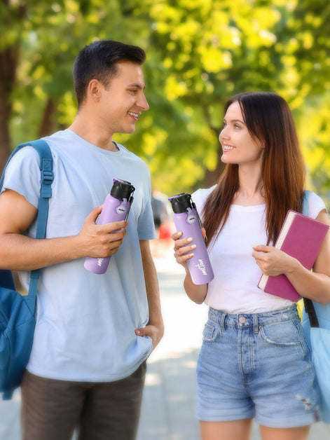 Milton Purple SipStar Stainless Steel Water Bottle